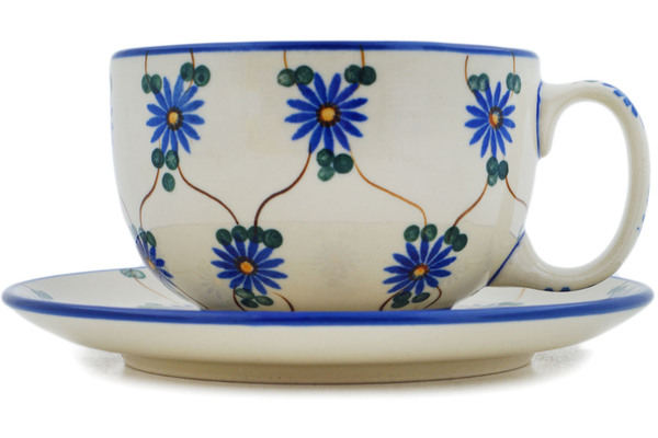 Cup with Saucer 13 oz