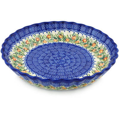 Fluted Pie Dish 10"