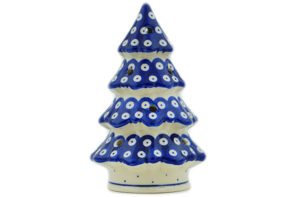 Christmas Tree Candle Holder 7"