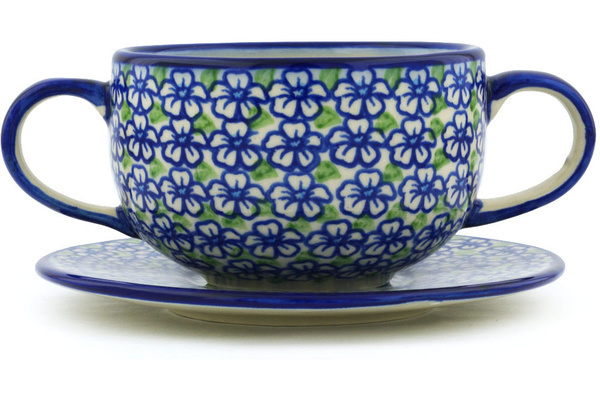 Bouillon Cup with Saucer 19 oz