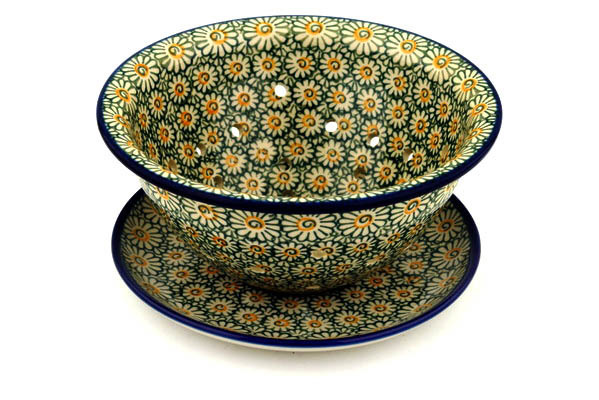 Colander with Plate 8"