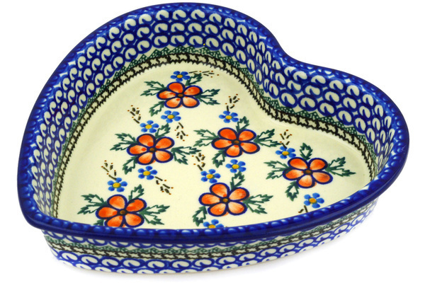 Heart Shaped Bowl 8"