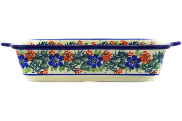 Rectangular Baker with Handles 9"