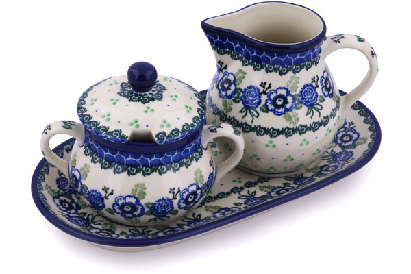 Sugar and Creamer Set 11"