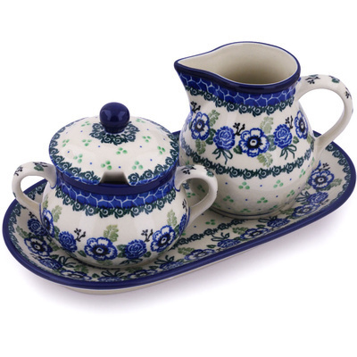 Sugar and Creamer Set 11"
