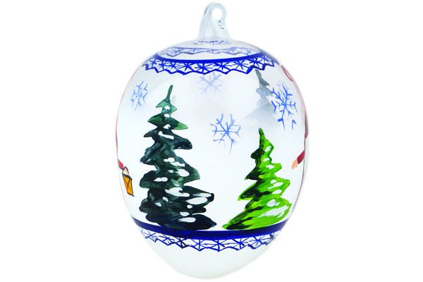 Christmas Ball Ornament 6"
