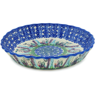 Fluted Pie Dish 10"