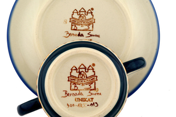 Bouillon Cup with Saucer 13 oz