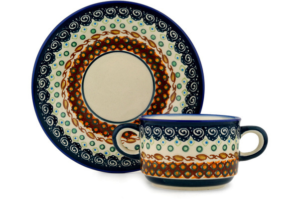 Bouillon Cup with Saucer 13 oz