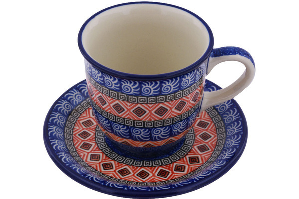 Cup with Saucer 10 oz
