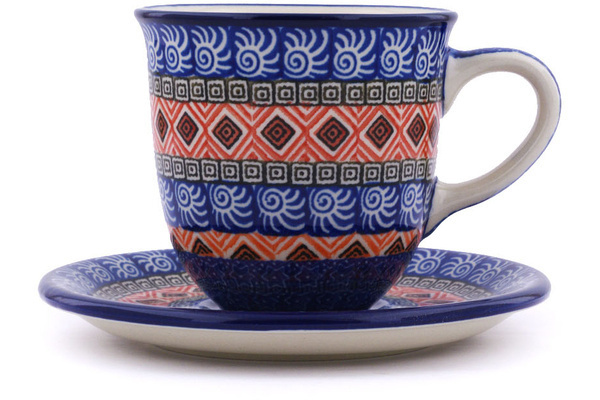 Cup with Saucer 10 oz