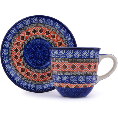 Cup with Saucer 10 oz