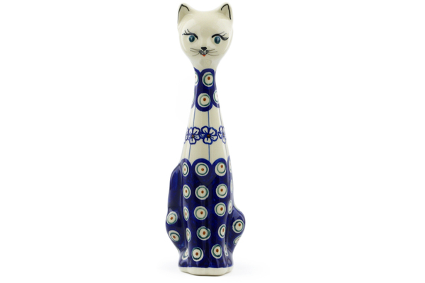 Cat Figurine 10"