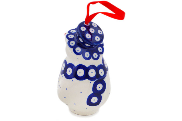Snowman Ornament 4"