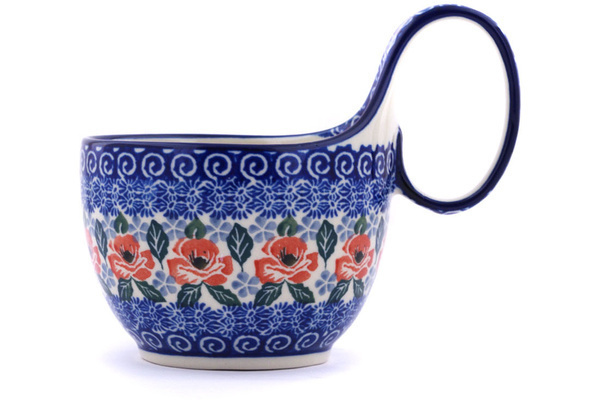 Bowl with Loop-Handle 6"