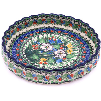 Fluted Pie Dish 9"