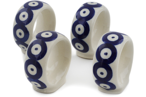 4-Piece Napkin Rings Set