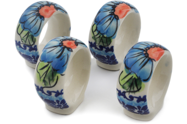 4-Piece Napkin Rings Set