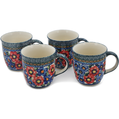 Set of Four 12oz Mugs