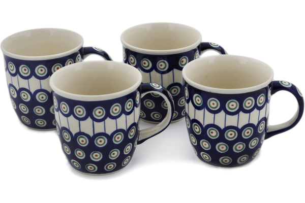 Set of Four 12oz Mugs