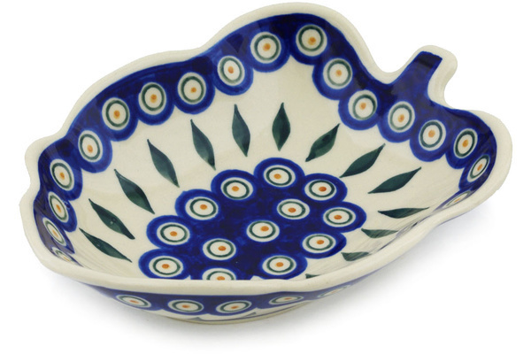 Leaf Shaped Bowl 8"