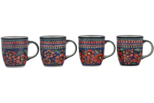 Set of Four 12oz Mugs