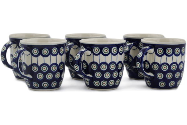 Set of Six 12oz Mugs