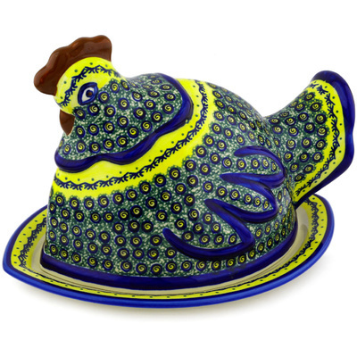 Dish with Hen Cover 14"