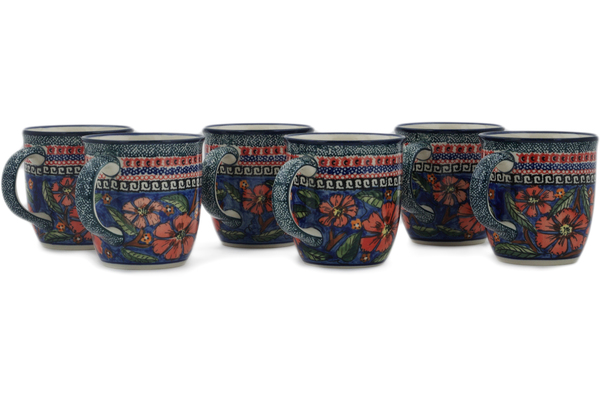 Set of Six 12oz Mugs