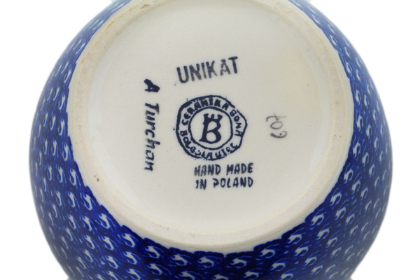 Jar with Lid and Handles 9"