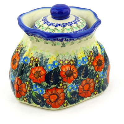 Garlic and Onion Jar 9"