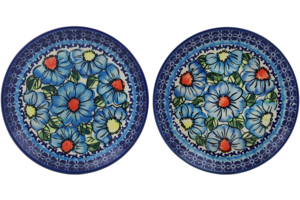 Set of 2 dessert plates