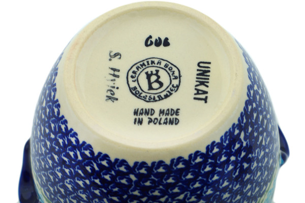 Jar with Lid and Handles 7"