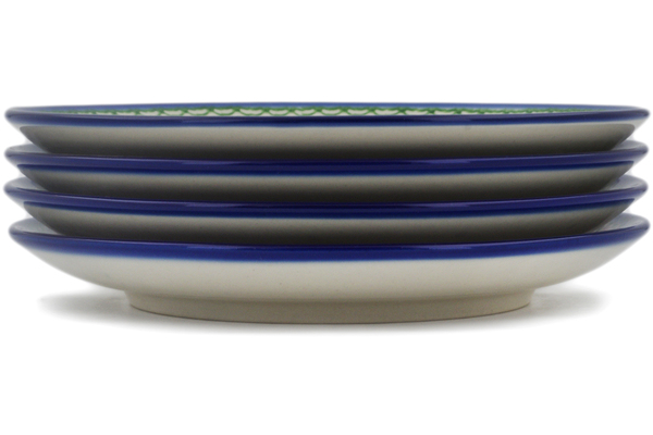 Set of 4 dessert plates 