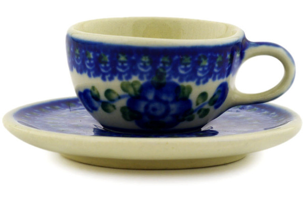 Mini Cup and Saucer 3"