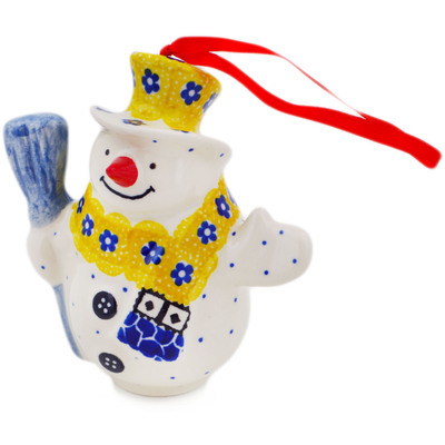 Snowman Ornament 5"