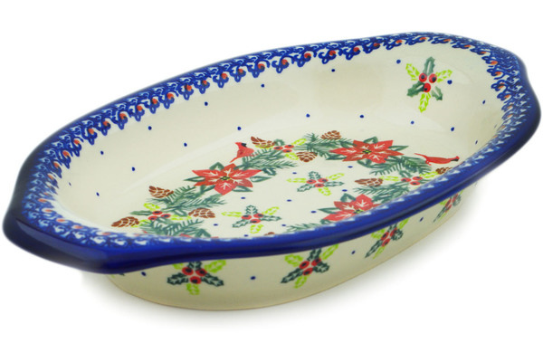 Platter with Handles 13"