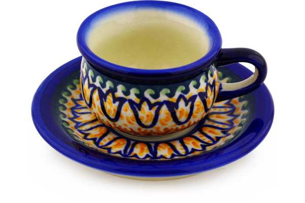 Espresso Cup with Saucer 2 oz