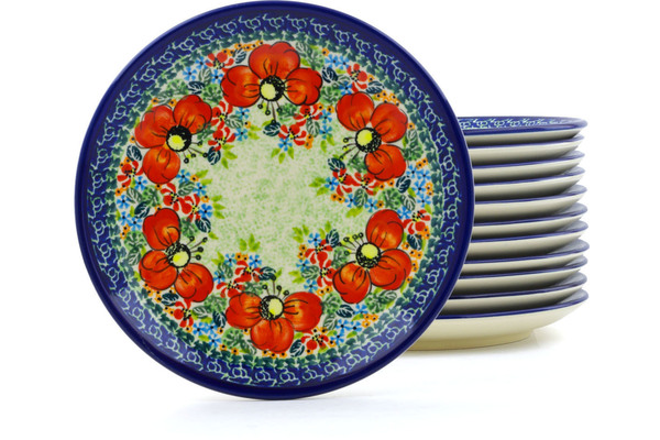 Set of 12 Plates 7"