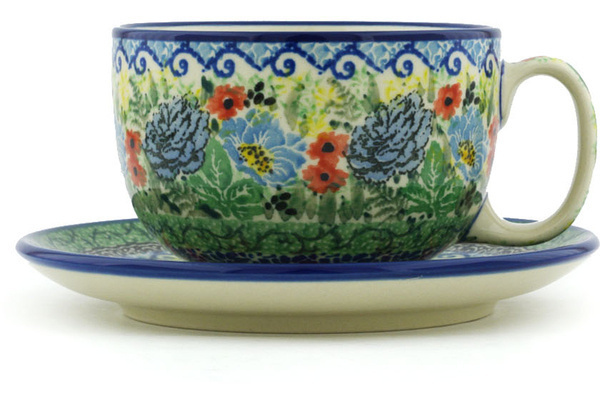 Cup with Saucer 13 oz