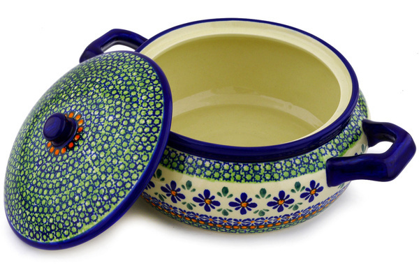 Baker with Cover with Handles 12"