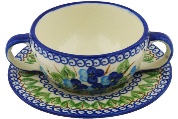 Bouillon Cup with Saucer 13 oz