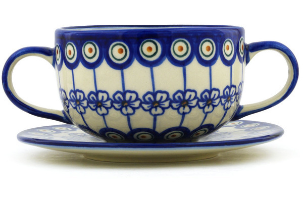 Bouillon Cup with Saucer 19 oz