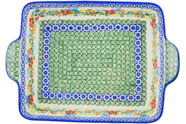 Rectangular Baker with Handles 11"