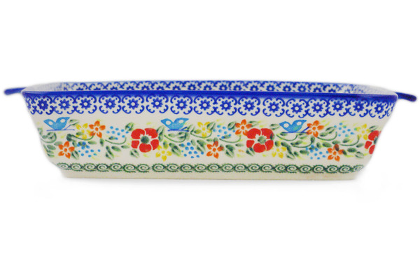 Rectangular Baker with Handles 11"