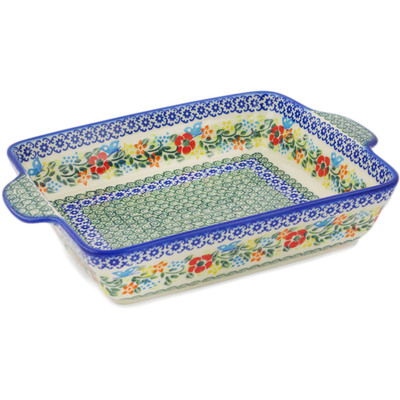 Rectangular Baker with Handles 11"