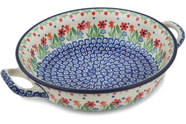 Round Baker with Handles 10"