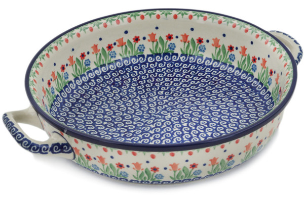 Round Baker with Handles 10-inch