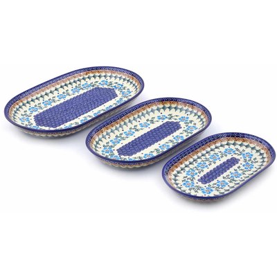 Set of 3 Platters 13"
