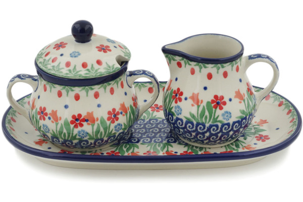 Sugar and Creamer Set 10"